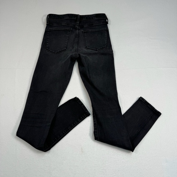 Abercrombie Fitch Simone High Rise Super Skinny Jeans Womens Sz 27/4 Black Wash - Picture 3 of 14
